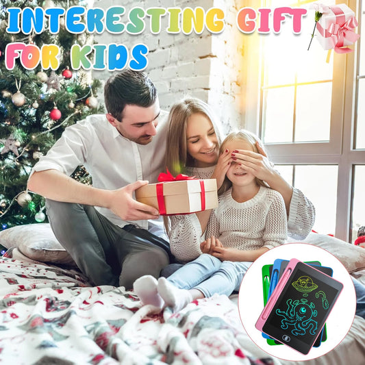 12 Pack LCD Writing Tablet for Kids, 6.5 Inch Colorful Doodle Board Drawing Tablet, toys for children, educational toys
